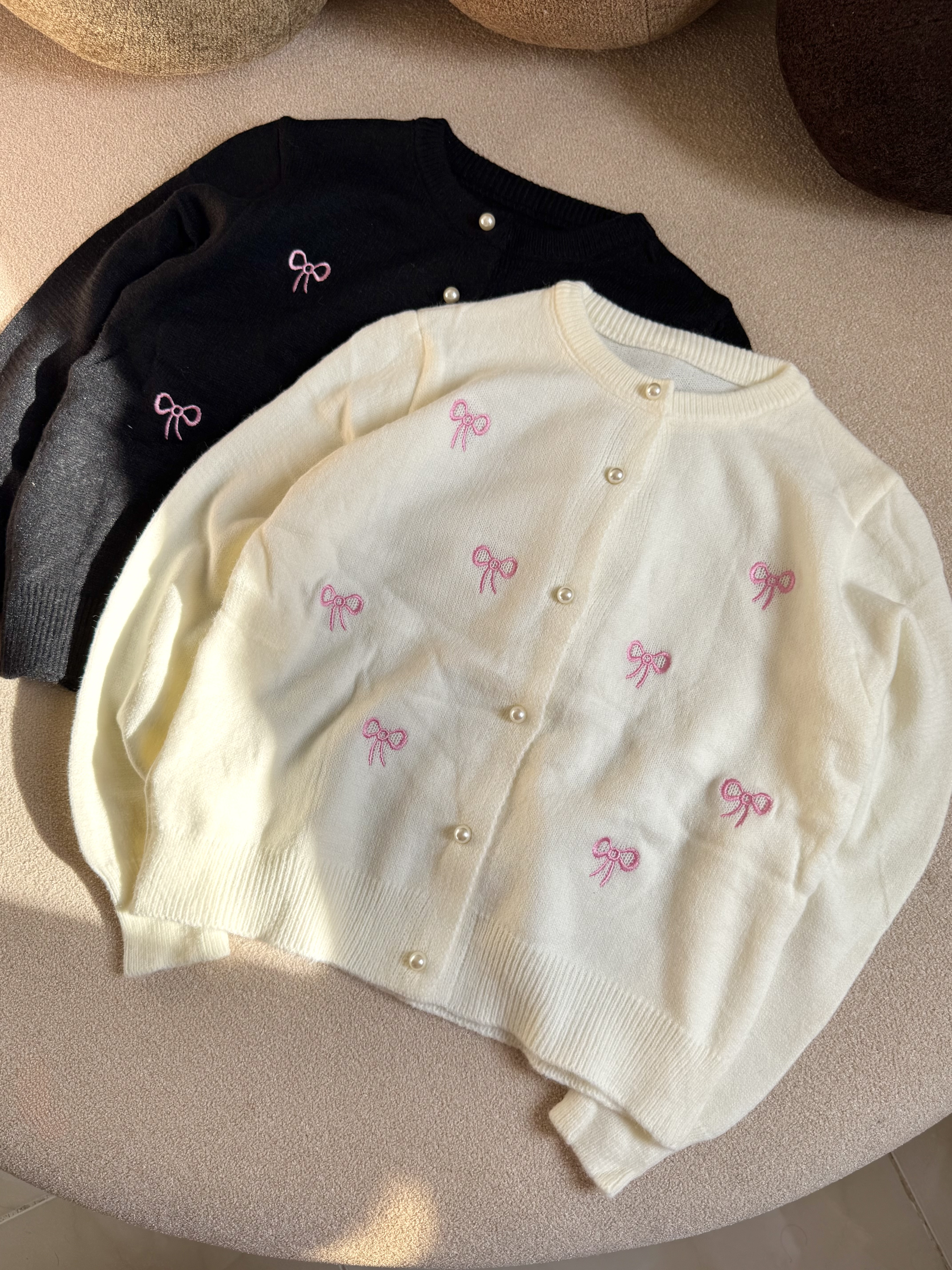 ژاکت بافت پاپیونی کد ۱۰۰۵