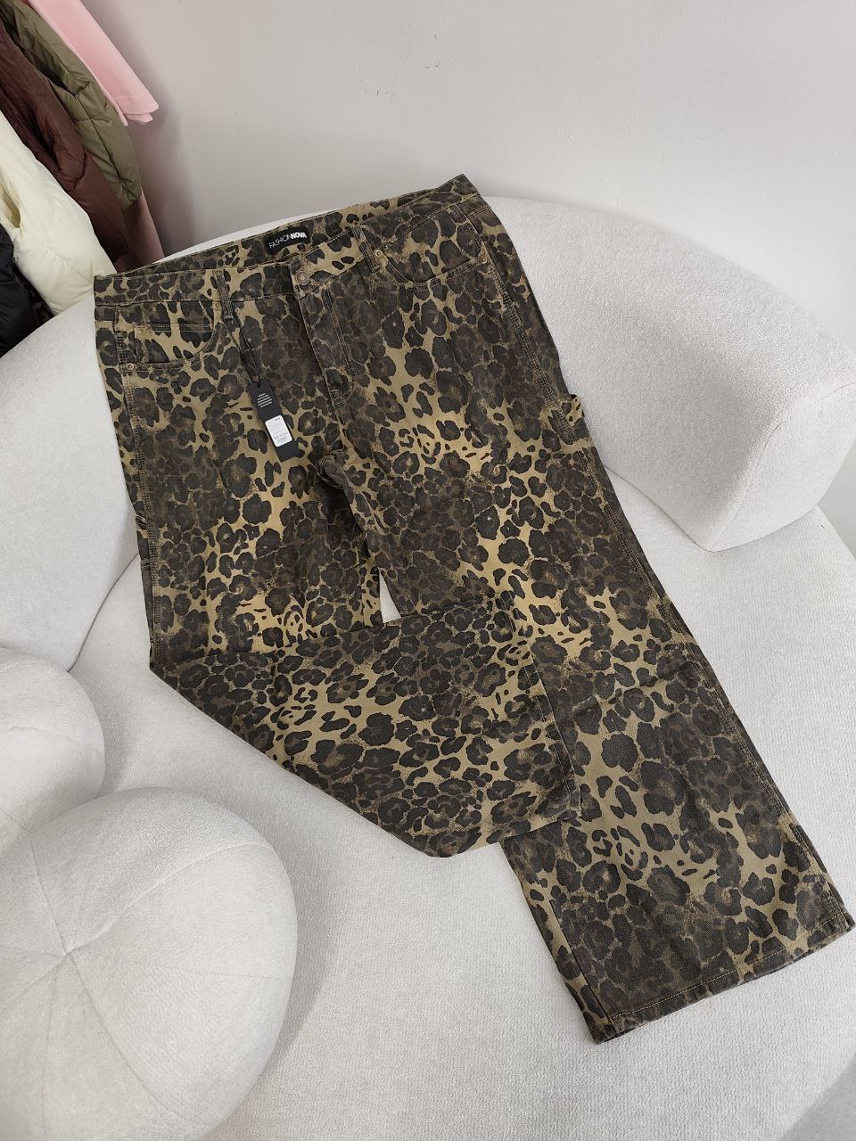 شلوار بگ پلنگی